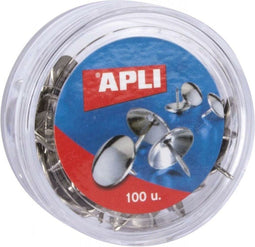 Punaises Apli 100 Onderdelen Nikkel 16 Onderdelen