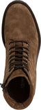 Tamaris Veterboot - Dames - Leer - Uitneembaar voetbed - Zwart - Maat 42