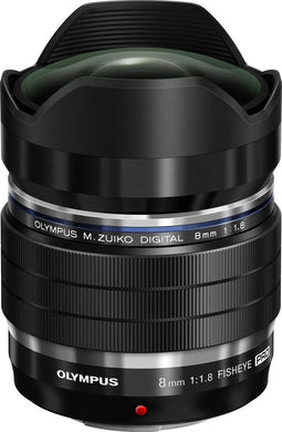 Olympus M.Zuiko Digital ED 8mm f/1.8 Fisheye Pro - Prime lens - Stof- en spatwaterdicht