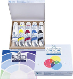 Talens plakkaatverf extra fijn set 5 tubes 20ml