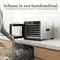 Fornello Voedseldroger - Dehydrator - Digitale bediening - RVS / Zwart