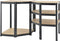 Juskys Corner Basic - Stellingkast - 5 planken - 180 x 70 cm - Grijs