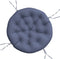 vidaXL - Zitkussen - rond - Ø - 100x11 - cm - oxford - stof - marineblauw