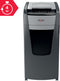 Rexel Optimum AutoFeed+ 600X Fluisterstille Papierversnipperaar P-4 Snippers voor Kantoor - Invoer tot 600 Vellen - Zwart