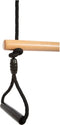 Small Foot - Houten Trapezeschommel met Gymnastiekringen Black Line