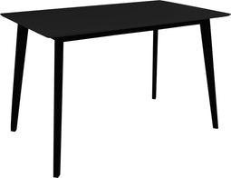 Eettafel Zwart - 120x70x75cm - Eettafel Vojens Zwart - House Nordic