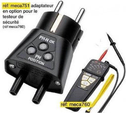 Chauvin Arnoux P01101997Z C.A 751 Stopcontacttester 1 stuk(s)