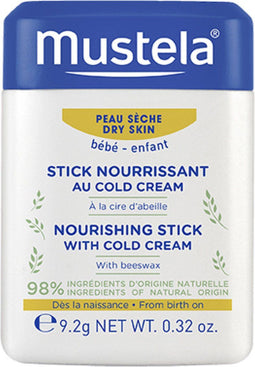 Mustela Nourishing Stick With Cold Cream - 9,2 g