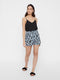 Pieces PCBODIL SLIP TOP NOOS - Dames Top - Spaghettibandjes - Zwart - Maat XS