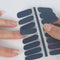 LAUED Nagelstickers - Nail Wraps - 16 Extreem Dunne Nagellak Stickers - Manicure Nail Art Folie - Night Blue