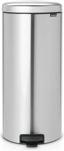 Brabantia NewIcon Prullenbak - 30 liter - Pedaalemmers - Matt Steel Fingerprint Proof