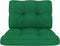 vidaXL - Palletkussens - 2 - st - stof - groen