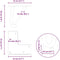 vidaXL - Haarspeld - tafelpoten - 4 - st - 10 - cm - massief - staal - naturel