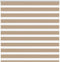 vidaXL - Zebra - Blind - 145x150 - cm - stofbreedte - 140,9 - cm - polyester - zandbruin