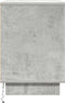 vidaXL - Nachtkastje - met - LED - in - Betonnen - Grijs - 50x34,5x50 - cm