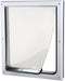 Trixie 2-Weg Hondenluik - Geluidsarme klep - Wit - S/M 30X36 cm