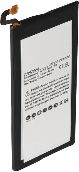 Batterij geschikt voor Samsung Galaxy S6 Edge Plus, Galaxy S6 Edge +, EB-BG928ABE 3,9 volt 3000 mAh