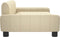 vidaXL - Hondenmand - 90x53x30 - cm - stof - crèmekleurig