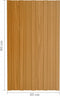 vidaXL - Dakpanelen - 36 - st - 80x45 - cm - gegalvaniseerd - staal - lichthoutkleurig