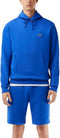 Lacoste Bio Cotton Fleece Hoodie - Heren - Regular fit - Blauw - Maat XS