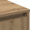 vidaXL - Sideboard - met - LED - Artisan - Eik - 71x34,5x75 - cm - Geengineerd - Hout
