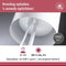 Paulmann Tuni - Acculamp IP44 dimbaar 2700K - Wit mat