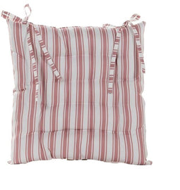 Annas collection - Stoelkussen 38x38 cm Roze Streep