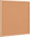 vidaXL - Kurkbord - met - massief - grenenhouten - frame - 40x40 - cm