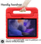 iMoshion Tablet Hoes Kinderen Geschikt voor Samsung Galaxy Tab A8 (2021/2022) - iMoshion Kidsproof Backcover met handvat - Rood