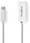 Nedis CCGP64950WT02 - USB-C naar RJ45 Adapter - 1 Gbps - Wit