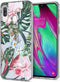 iMoshion Hoesje Geschikt voor Samsung Galaxy A20e Hoesje Siliconen - iMoshion Design hoesje - Groen / Roze / Tropical Jungle