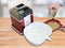 Beper Popcorn Maker Rood - 1200 Watt - Popcorn Machine - Popcorn Popper - Electric Popcorn Maker - Home Popcorn Maker