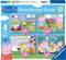 Ravensburger Peppa Pig - 4in1box puzzel - 12+16+20+24 stukjes (4 stuks)