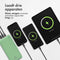 iMoshion® Powerbank 27000 mAh - Snellader & batterij-indicator - 18 Watt - Geschikt voor o.a. iPhone & Samsung - USB A, USB C & Micro USB - Groen