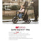 Ociotrends Driewieler - Opvouwbaar 360º rotatie - Zwart