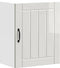 vidaXL - Keukenwandkast - Lucca - bewerkt - hout - hoogglans - wit