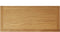 vidaXL - Wijnkast - 80x32x80 - cm - massief - eikenhout