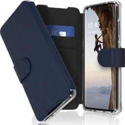 Accezz Hoesje Geschikt voor Samsung Galaxy S20 Hoesje Met Pasjeshouder - Accezz Xtreme Wallet Bookcase - Donkerblauw