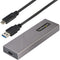 Startech.com M2-USB-C-NVME-SATA - Externe M.2 Behuizing - USB 3.1 Gen 2 10Gbps - Grijs