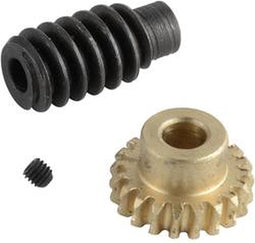 Reely Messing, Staal Wormwielset Soort module: 0.75 Aantal tanden: 30