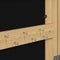 vidaXL - Sieradenkast - met - spiegel - wandgemonteerd - 37,5x10x90 - cm