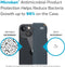 Speck Presidio2 Grip - Back Cover - Microban bacteriedodende afwerking - Grijs