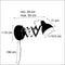 Reality Scissor - Wandlamp - E14 3,5 W - Wit mat