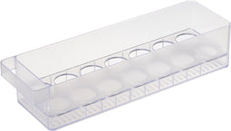 Yamazaki Eierrekje - Koelkastaccessoire - Maximaal 14 eieren - Wit