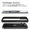 Accezz Rugged Frosted Backcover - MagSafe - Schokabsorberend - Zwart (iPhone 15 Pro)