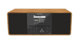 Telestar Top 300 - Stereo digitale radio - DAB+ FM Bluetooth USB Internet - Hout