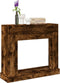 vidaXL - Haardombouw - 100x30x87,5 - cm - bewerkt - hout - gerookt - eikenkleurig