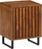 vidaXL - Nachtkastje - 40x30x50 - cm - massief - mangohout