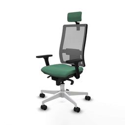 Bureaustoel Piqueras y Crespo 3D026N2 Smaragdgroen