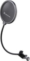 König & Meyer 23956 - Popfilter - Dubbele nylon paraplu 130mm - Zwart